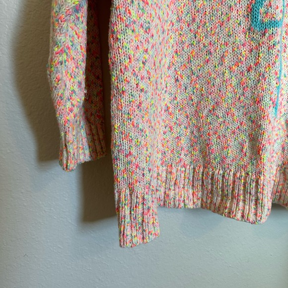 Torrid | Size 3 Plus Size 3XL Flamingo Sweater Multicolored Long Sleeve Vacation - Picture 9 of 12